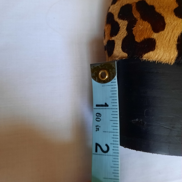 Steve Madden Palace Calf Hair Leopard Booties 6.5 - Picture 10 of 12